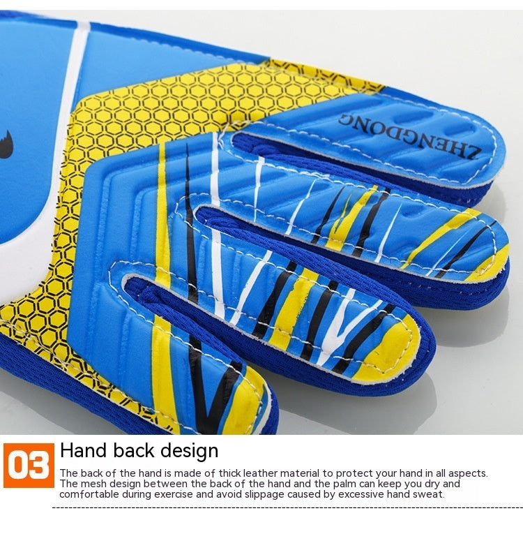 Children's Football Goalkeeper Gloves Shin Guard Wear-resistant