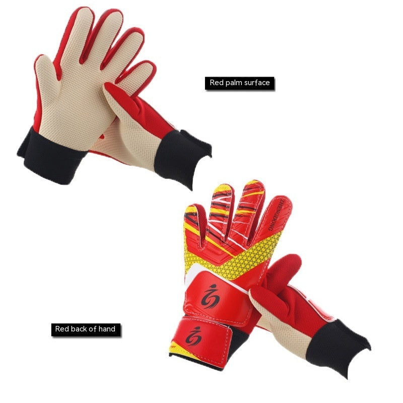 Children's Football Goalkeeper Gloves Shin Guard Wear-resistant