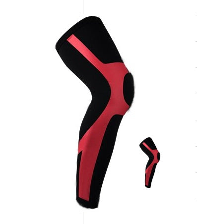 1 paio di leggings da ciclismo a compressione unisex, da corsa, sportivi, per calcio, basket, ginocchiere, parastinchi da football.