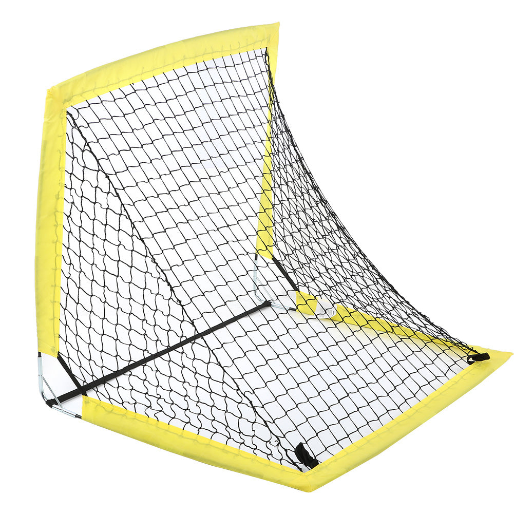 2 pezzi di giocattolo da calcio quadrato pieghevole da portare alla porta, attrezzatura portatile per l'allenamento di calcio dei bambini