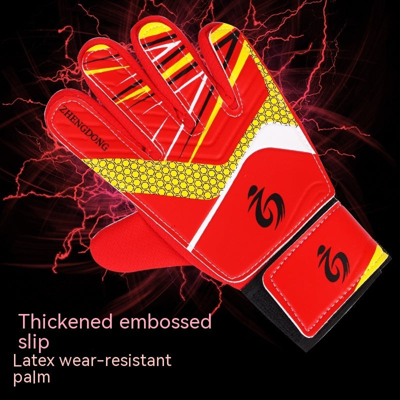 Children's Football Goalkeeper Gloves Shin Guard Wear-resistant