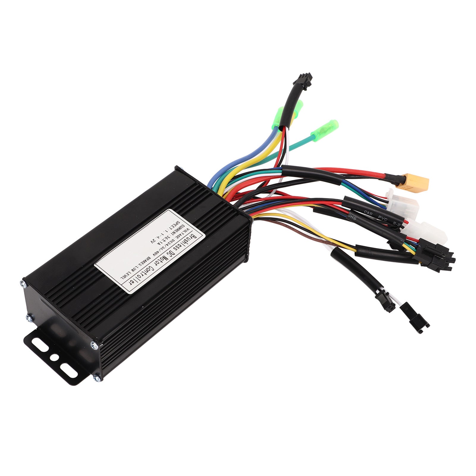Controller per bici elettrica, motore brushless 24 V, 36 V, 48 V, 500 W, 750 W, 3 modalità, onda sinusoidale 26 A, accessori modificati