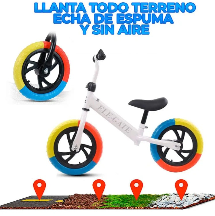 Bici senza pedali per bambini