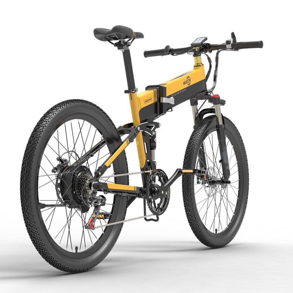 BEZIOR X500PRO Bici Elettriche 500W 26 Mountain Bike E-bike Bicicletta Adulti