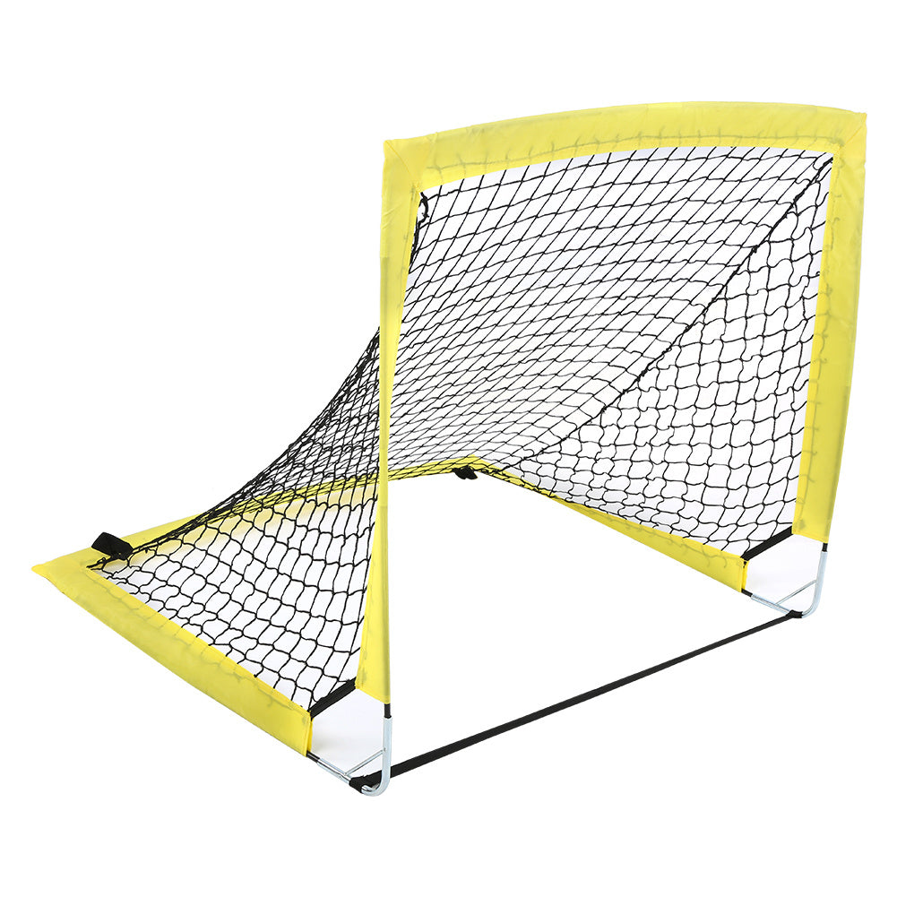 2 pezzi di giocattolo da calcio quadrato pieghevole da portare alla porta, attrezzatura portatile per l'allenamento di calcio dei bambini