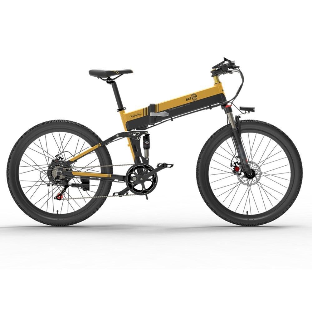 BEZIOR X500PRO Bici Elettriche 500W 26 Mountain Bike E-bike Bicicletta Adulti