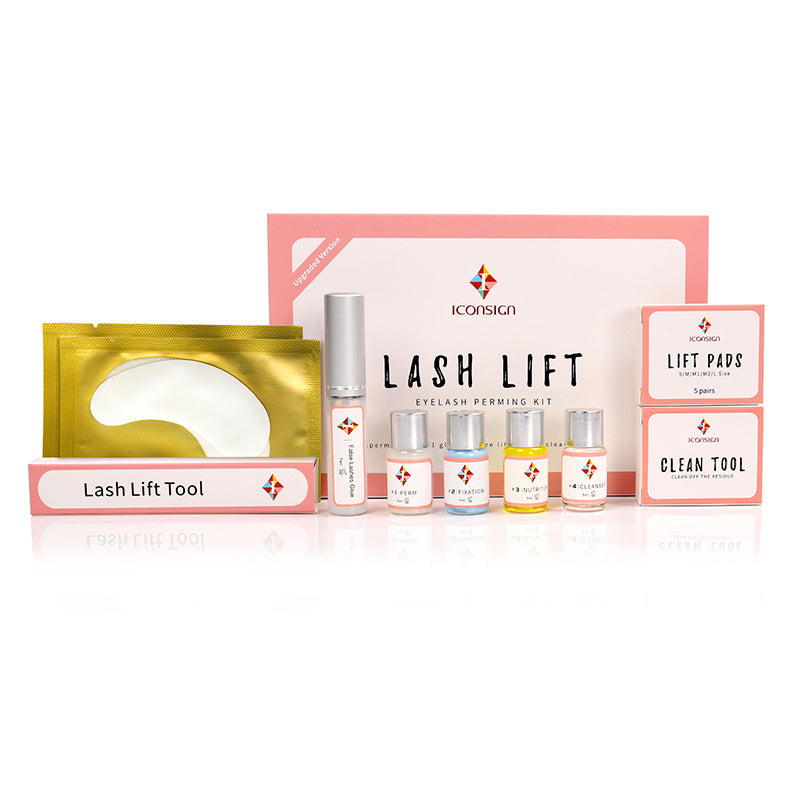 Kit di lifting per ciglia, versione aggiornata, ICONSIGN, strumenti per il trucco permanente per ciglia e occhi
