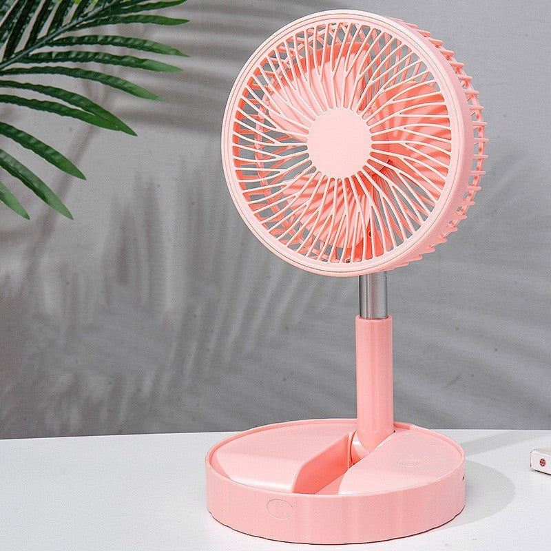 Ventilatore pieghevole telescopico portatile, potente e silenzioso