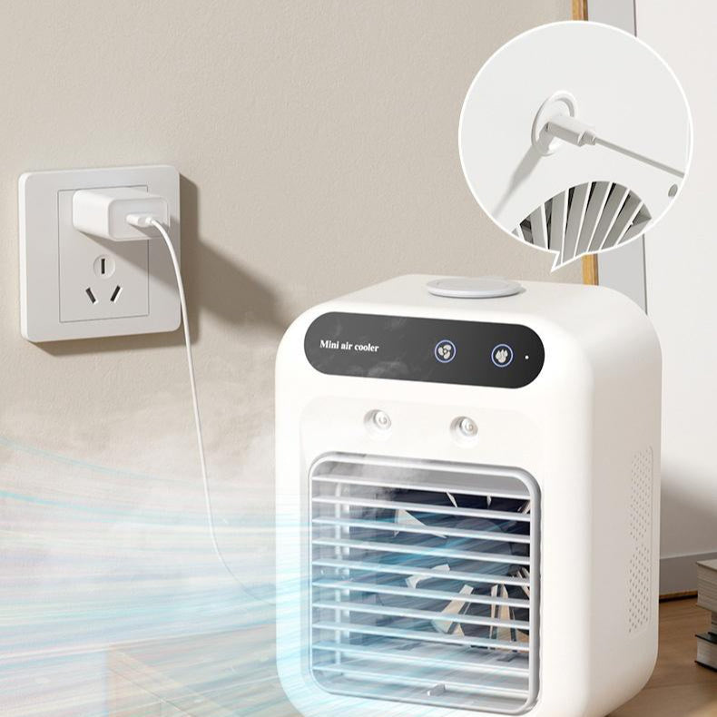 Condizionatore d'aria, ventilatore di raffreddamento dell'aria, ventilatore di raffreddamento ad acqua, aria condizionata per stanza, ufficio, condizionatore d'aria portatile per auto