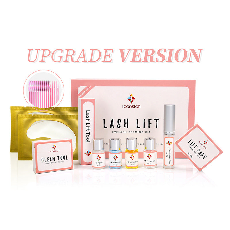Kit di lifting per ciglia, versione aggiornata, ICONSIGN, strumenti per il trucco permanente per ciglia e occhi