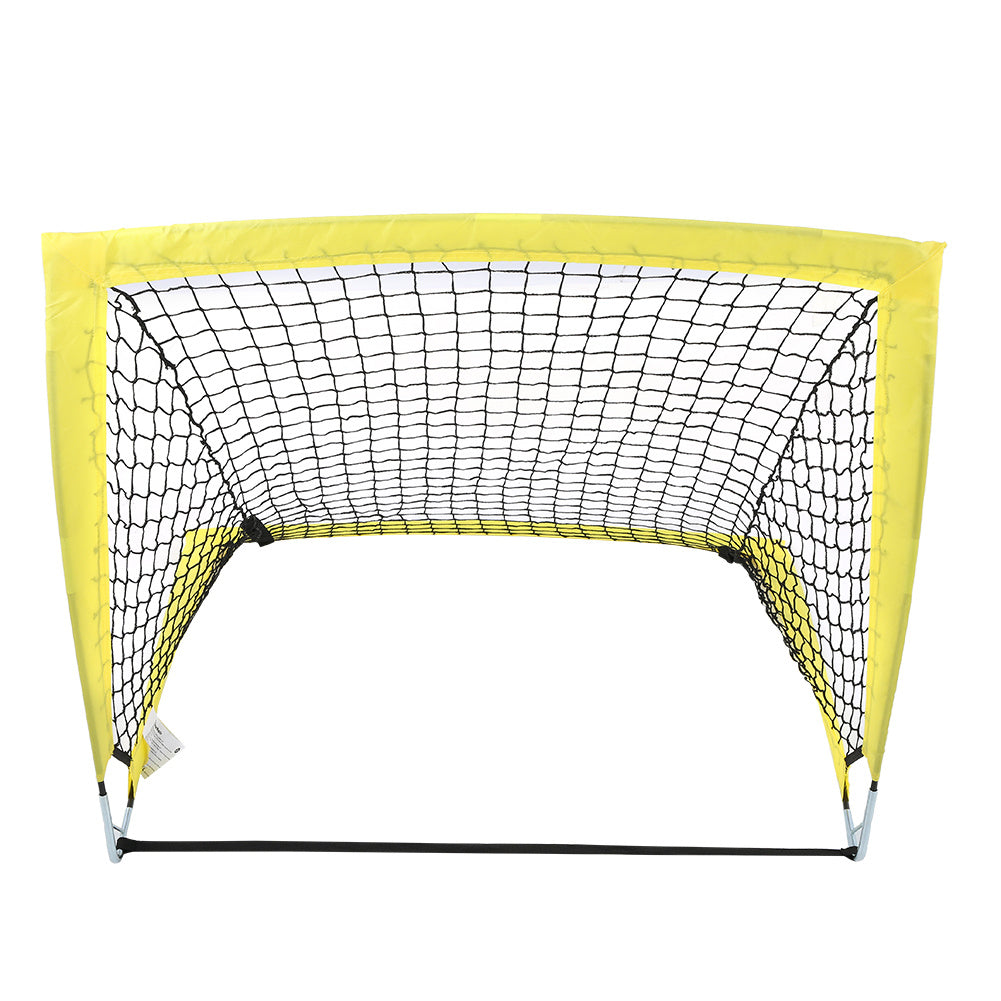 2 pezzi di giocattolo da calcio quadrato pieghevole da portare alla porta, attrezzatura portatile per l'allenamento di calcio dei bambini