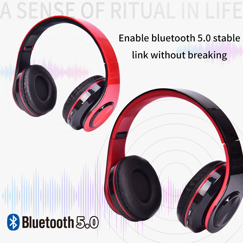 Cuffie Bluetooth wireless over-ear con cancellazione del rumore per tutti i dispositivi