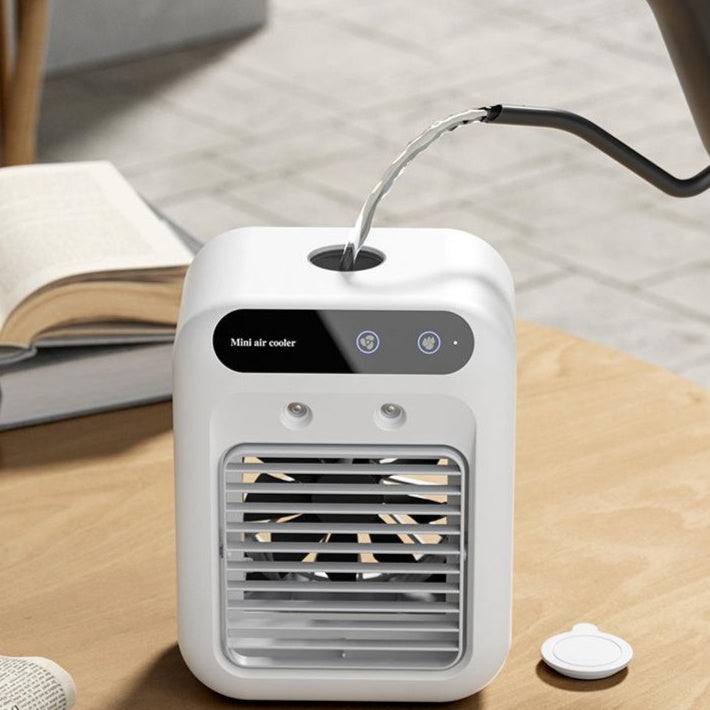 Condizionatore d'aria, ventilatore di raffreddamento dell'aria, ventilatore di raffreddamento ad acqua, aria condizionata per stanza, ufficio, condizionatore d'aria portatile per auto