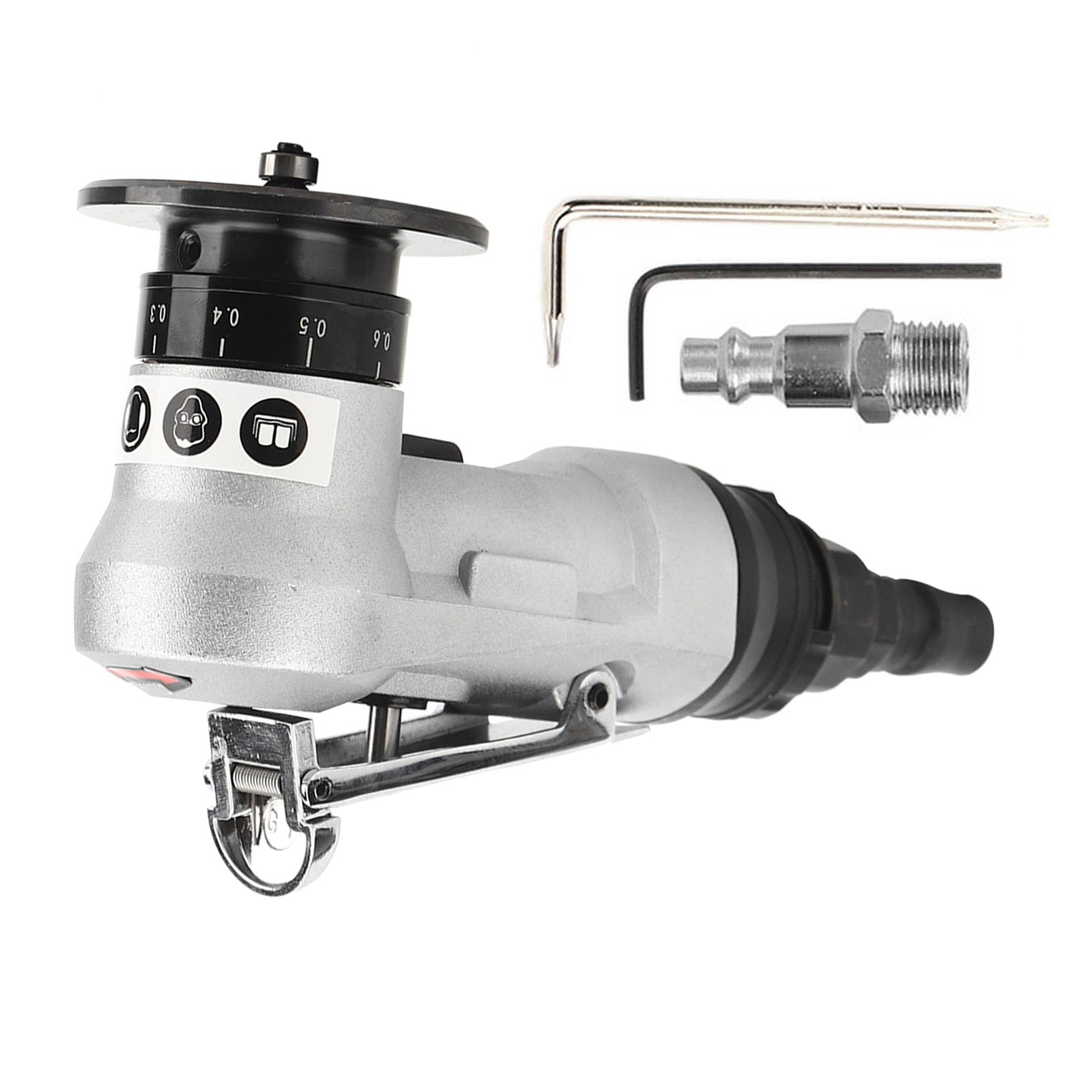 Pneumatic Chamfering Machine Mini 45° Arc Burr Trimming Straight Air Tool( Type Interface)