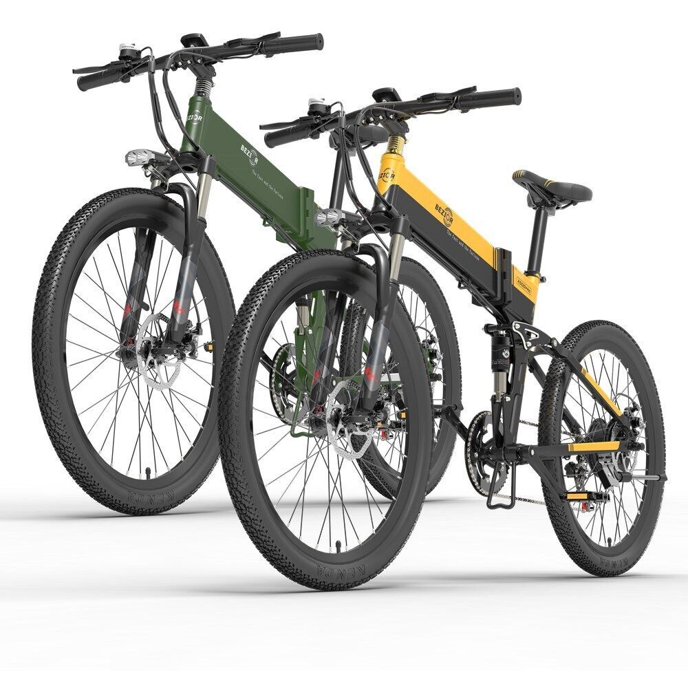 BEZIOR X500PRO Bici Elettriche 500W 26 Mountain Bike E-bike Bicicletta Adulti