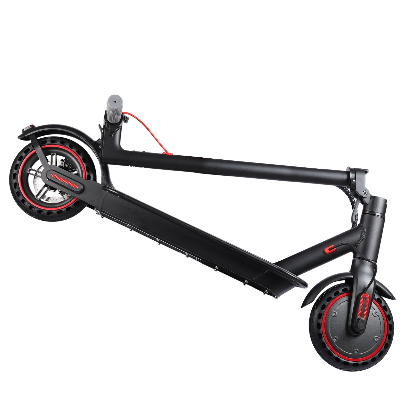 Potenza del motore dello scooter elettrico 350 W Capacità della batteria 36 V 10,4 Ah Dimensioni pneumatici 8'5 pollici Velocità massima 25-30 km Trasporto su strada 30-35 km