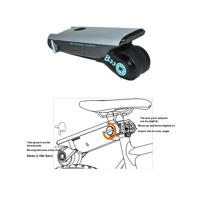 Booster per modifica mountain bike per bicicletta elettrica