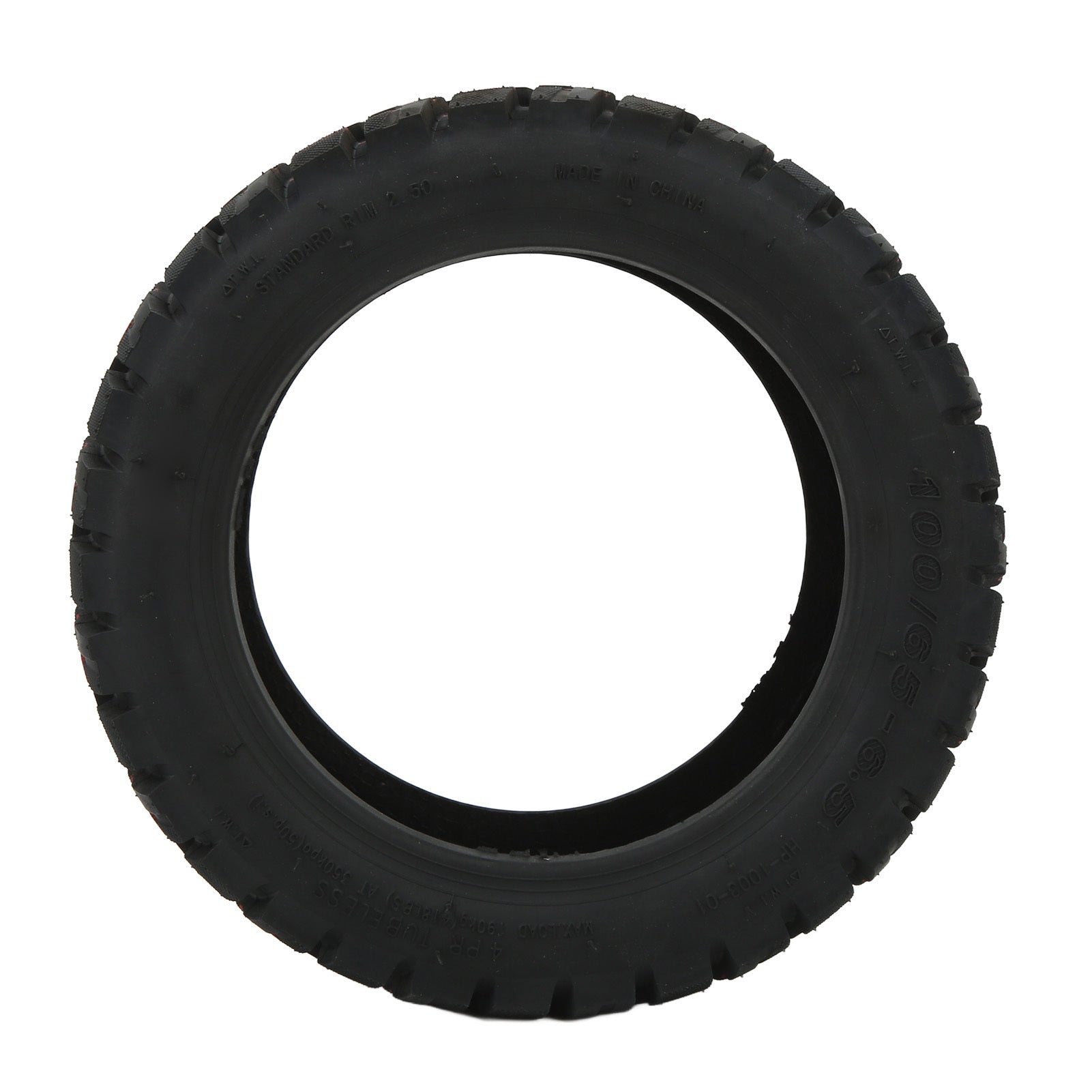 Pneumatico per scooter elettrico da 11 pollici in gomma antiscivolo con forte aderenza e assorbimento degli urti per la sostituzione di 100/65 6.5
